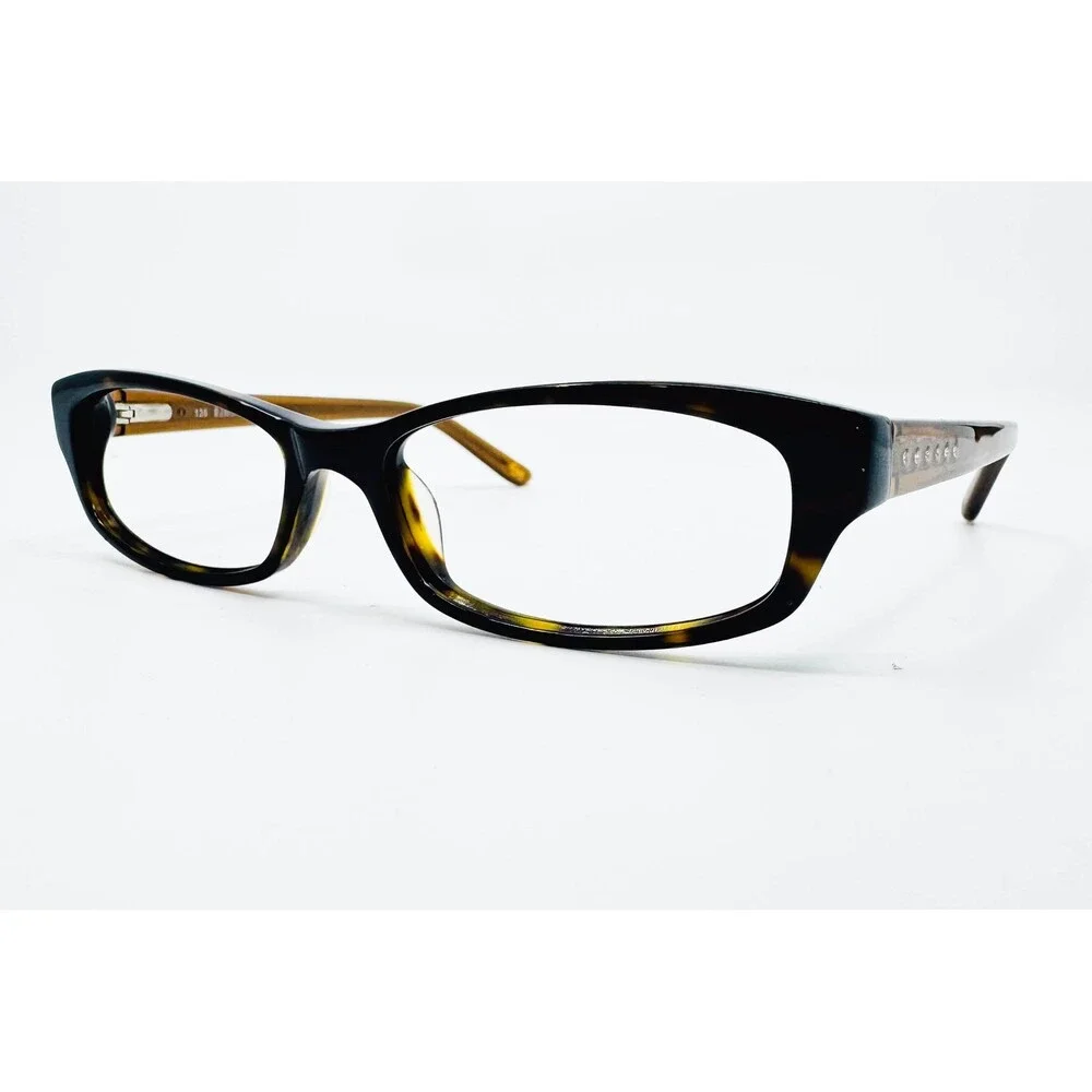 Jennifer Lopez Eyeglass Frames Womens Brown JL269 008 Glitter 135